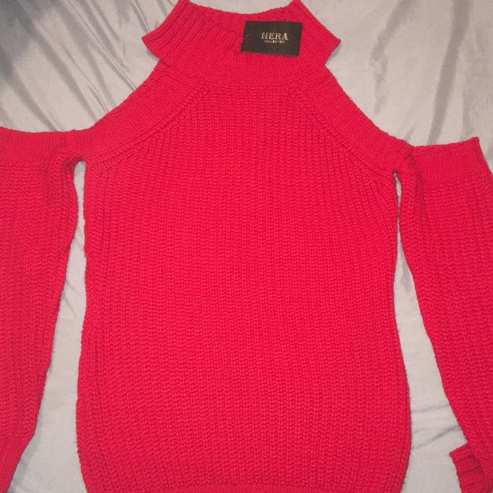 Hera collection off shoulder sweater (brand new)